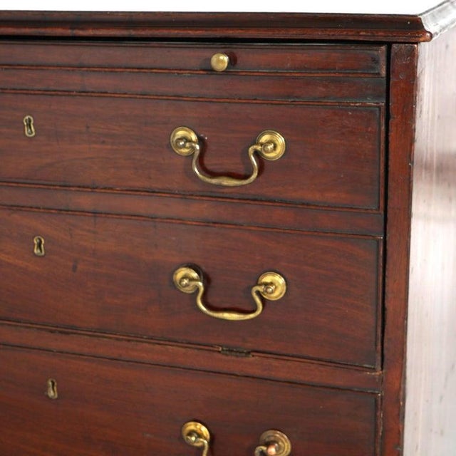 Mid 18th Century Early Antique English Georgian Secretary, Circa 1750 For Sale - Image 5 of 18