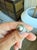 Tahitian Pearl and Diamond 14 Karat White Gold Ring, Size 7 For Sale In Los Angeles - Image 6 of 10