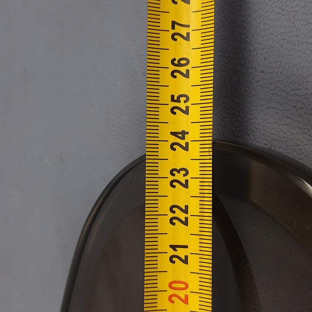 Modern Soap Tray in Smoked Glass ad Chrome Metal from Fontana Arte, 1970s For Sale - Image 10 of 11