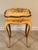 1950s Italian Florentine Hand-Painted Sewing or Jewelry Box on Cabriole-Leg Stand For Sale In New York - Image 6 of 18