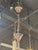 Glass Murano Pink Glass Chandelier For Sale - Image 7 of 7