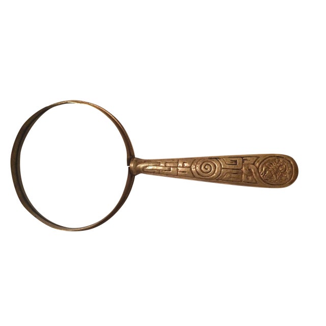 Tiffany Studios Bronze Magnifying Glass Chairish
