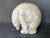 Alabaster carving. inuit art polar bear Approximately 1950. height 13 cm. width 9 cm. depth 13.5 cm. slight damage and...