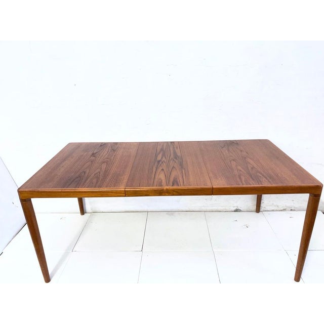 Teak Dining Table attributed to H. W. Klein for Bramin, Denmark, 1960s For Sale - Image 6 of 18