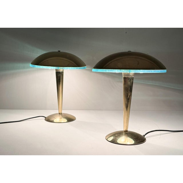 Vintage Table Lamps, Germany, 1980s, Set of 2 For Sale - Image 9 of 18