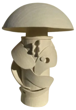 Medium Volute Lamp by Olivia Cognet