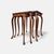 Wood Vitnage Danish Nesting Tables, 1960s, Set of 3 For Sale - Image 7 of 7