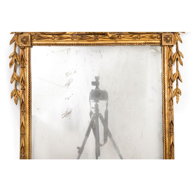 Fine Chinese Chippendale Pagoda Carved Giltwood Wall Mirror, English C. 1775 For Sale - Image 4 of 18