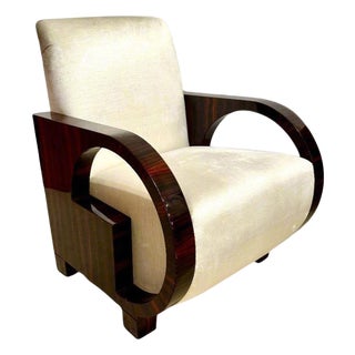 Art Deco Style Fauteuil Inspired by Dominique For Sale