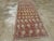Burgundy Galerie Shabab Collection Mid-20th Century Turkish Anatolian Small Runner For Sale - Image 8 of 10
