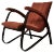 Fabric and Wood Lounge Chair by Jan Vanek, 1930s For Sale