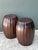 Vintage Glazed Ceramic Glazed Low Stools - A Pair For Sale In West Palm - Image 6 of 12