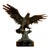 Vintage Copper Plated Eagle In-Flight Sculpture For Sale