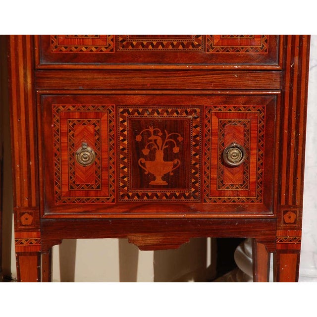 Early 18th Century Petite Marble-Top Commodini - A Pair For Sale - Image 5 of 8