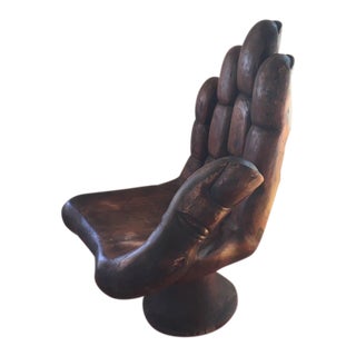 1960s Pedro Friedberge Style Hand Chair For Sale