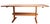 Mid Century Scandinavian Trestle Base Dining Table For Sale - Image 4 of 13