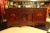 Early 19th Century Hand Painted Tibetan Cabinet Late 18th C. Early 19th C. Elmwood Wedding Cabinet/Sideboard For Sale - Image 5 of 5