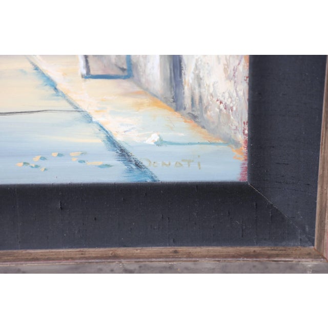Nice Painting Signed Donati For Sale In Palm Springs - Image 6 of 9