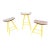 Robert Tronk Stools Set Set of 3 For Sale