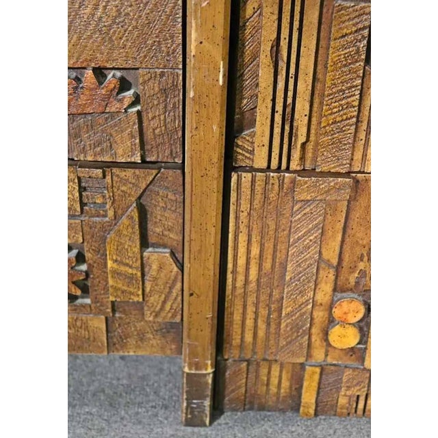 Mid 20th Century Mid 20th Century Brutalist Dresser by Lane Furniture For Sale - Image 5 of 8