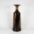 Tall Signed Ceramic Chocolate & Cinnamon Glazed Vase For Sale - Image 10 of 11