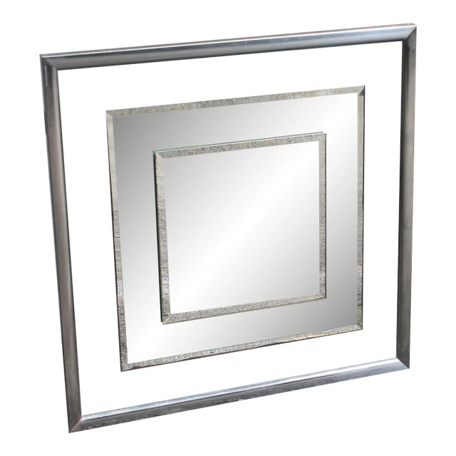 1960's Modern Wall Mirror For Sale