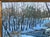 Large Framed Winter Landscape Monica Cascio Oil Painting “Dalton’s Creek” Texas For Sale - Image 4 of 18