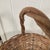 Early 20th Century Antique Early 20th Century Woven Willow Twig Gathering Basket With Twisted Handle For Sale - Image 5 of 12