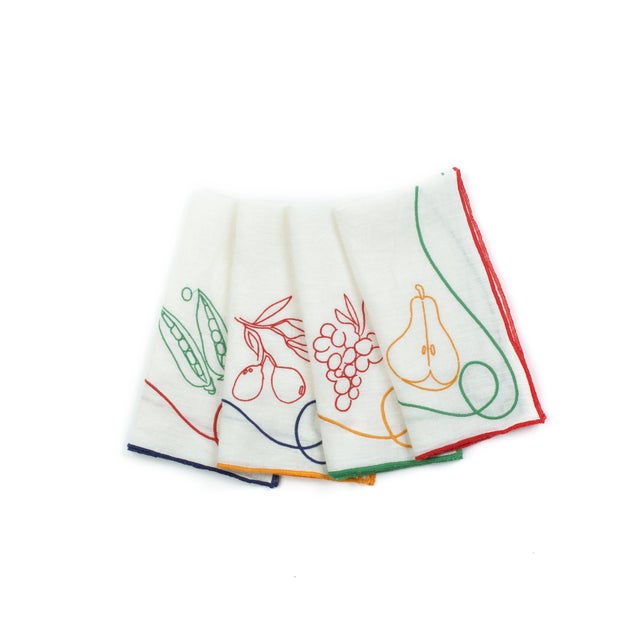 Ready to party? Whether you’re gathering around a big table, bistro set or picnic blanket, 100-percent-linen napkins make...