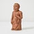 African Early 20th Century Earthenware Terracotta Clay Female Figurine With Fish Malawi For Sale - Image 3 of 7