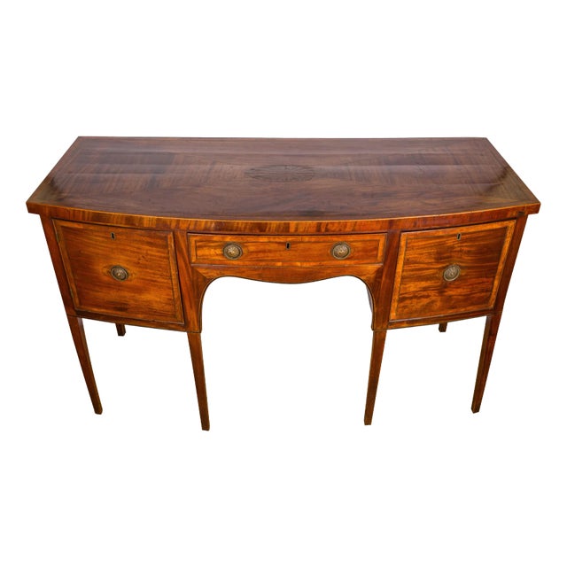 Late 19th Century English Sideboard Console / Dining Room Server For Sale