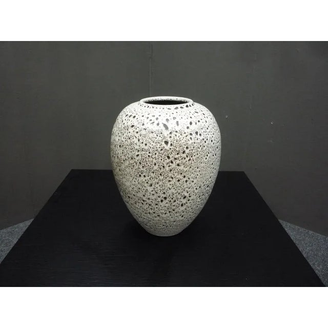 Ceramic Great Fat Lava Studio Keramik Vase by Wilhelm & Elly Kuch, 1960 For Sale - Image 7 of 7