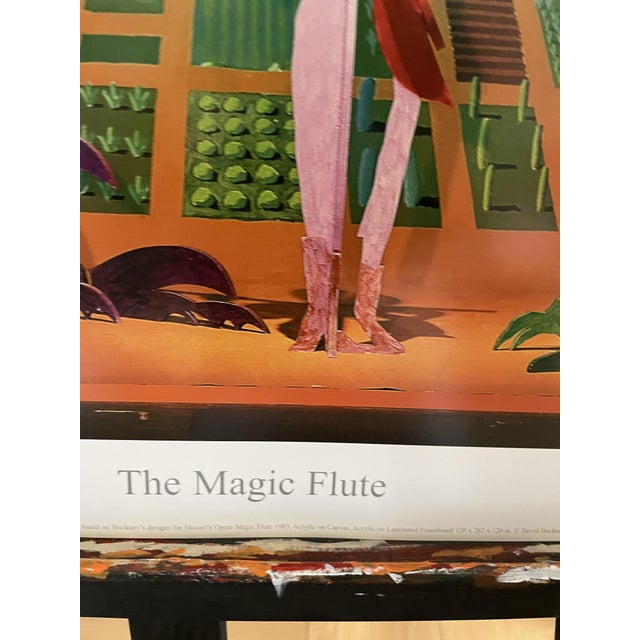 The Magic Flute Poster by David Hockney For Sale - Image 3 of 9