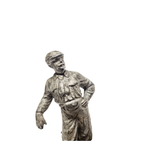 Art Nouveau German Figurative Inkwell, 1890s For Sale - Image 3 of 8