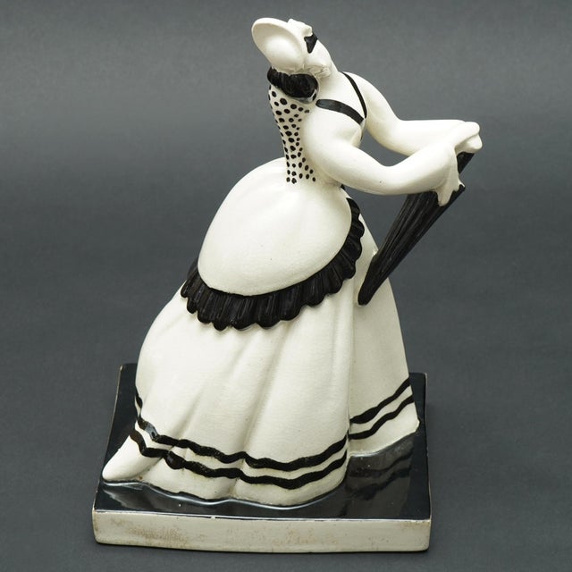 French Art Deco Ceramic Figure by Claude Lévy for Atelier Primavera, 1920s For Sale - Image 11 of 16