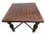 Early 20th Century English Tudor Expansion Table Turned Baluster Legs Quarter Sawn Oak, X-Stretcher For Sale In Palm Springs - Image 6 of 16