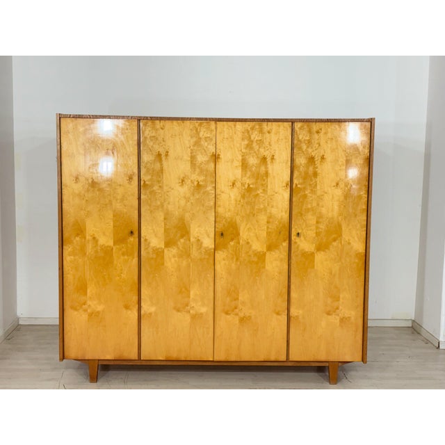 Mid-Century Wardrobe in Pine, 1960s For Sale - Image 13 of 13