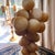 1960s Beautiful midcentury vintage alabaster lamp with alabaster grapes // two-bulb lamp with pull chains // carved Italian alabaster // large For Sale - Image 10 of 15