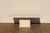 Striking Mid-Century Modern Italian dining table crafted from beautiful natural travertine stone, dating to the 1970s....