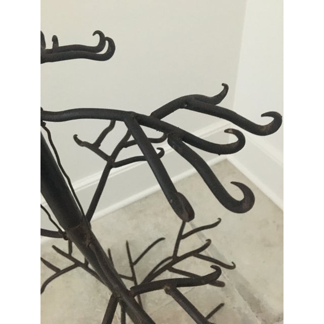 Late 18th Century Antique Four Tier Handwrought Iron Game Rack For Sale - Image 5 of 13