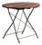 Antique Folding Garden Table in Wood and Iron, Central Europe, 1950 For Sale
