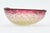 1960s Vintage Murano Pink Glass Bowl With Silver and Gold Foil, 1960's, Italy For Sale - Image 5 of 10