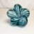 Teal 1990s Vintage Hollywood Regency Italian Venetian Glass Pumpkin For Sale - Image 8 of 11