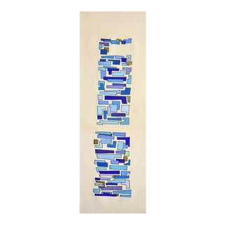 Scenography Study - Original Watercolor - Mid 20th century Mid 20th century For Sale
