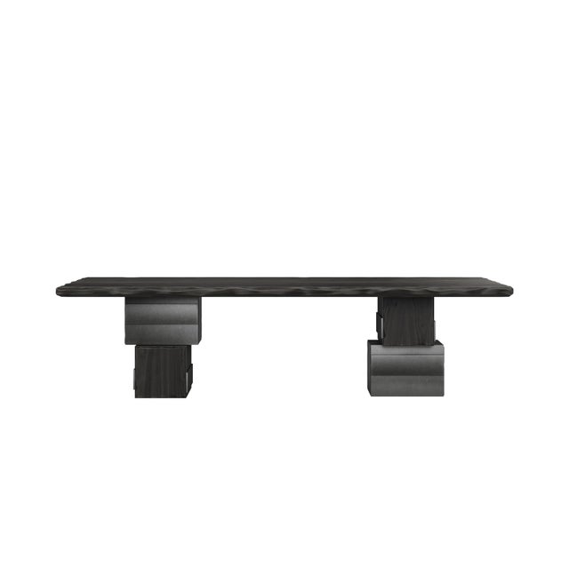 Anthracite Dining Table by Porus Studio For Sale - Image 9 of 12
