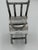 Late 19th Century Set of 6 American Victorian Sterling Silver Figural Chair Napkin Rings For Sale - Image 12 of 12
