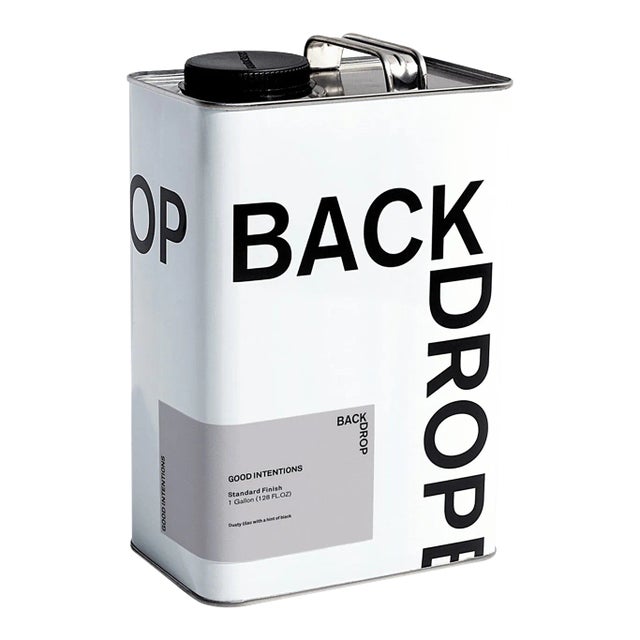 BACKDROP Standard Finish Interior Paint in Good Intentions (Dusty Lilac with a Hint of Black) - 1 Gallon For Sale