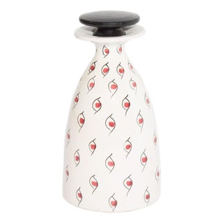Mid 20th Century Bitossi Raymor Italian Ceramic Decanter For Sale