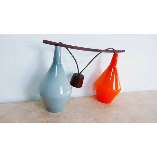 Teak Gondola Ceiling-Lamp, Denmark, 1970s For Sale - Image 9 of 10