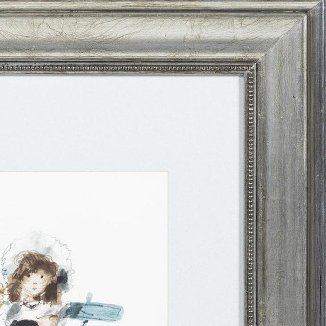 Luis Pinto Coelho, Untitled, Silkscreen, Framed, Edition 17/25 For Sale - Image 4 of 6
